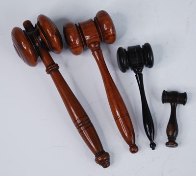 Lot 2464 - An early 20th century mahogany auctioneers...