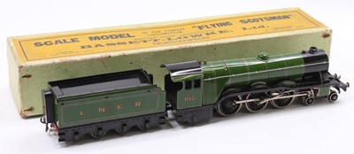 Lot 194 - Bassett-Lowke 5304/0 Flying Scotsman No.103 on...