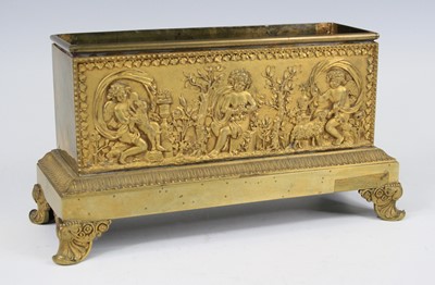 Lot 2524 - A late 19th century gilt bronze...