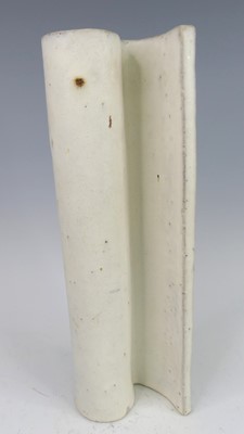 Lot 125 - Grace Harding - a studio pottery white painted...