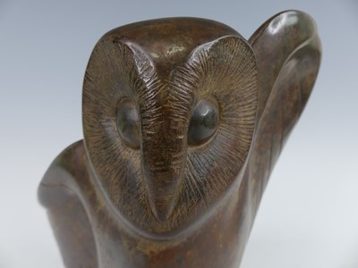 Lot 294 - Laurence Broderick (b.1935) - Owl and Mouse,...