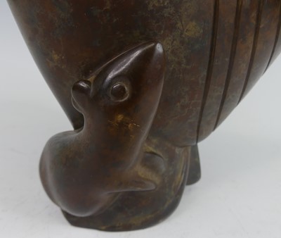 Lot 294 - Laurence Broderick (b.1935) - Owl and Mouse,...