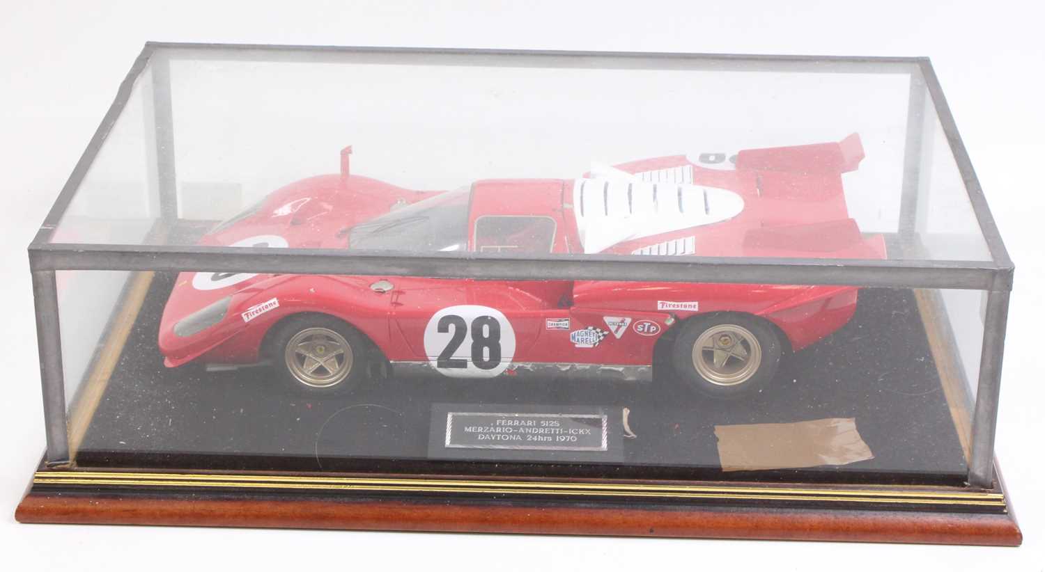Lot 632 - A 1/12 scale model of the 1970 Daytona Ferrari...