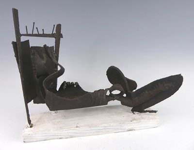 Lot 299 - Modern British School - Untitled, a welded...