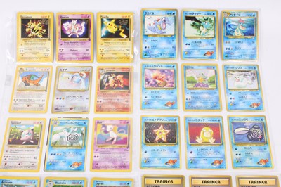 Lot 1709 - A collection of Pokemon original Japanese and...