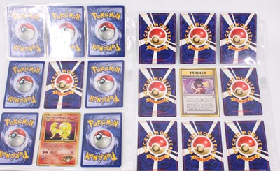 Lot 1709 - A collection of Pokemon original Japanese and...