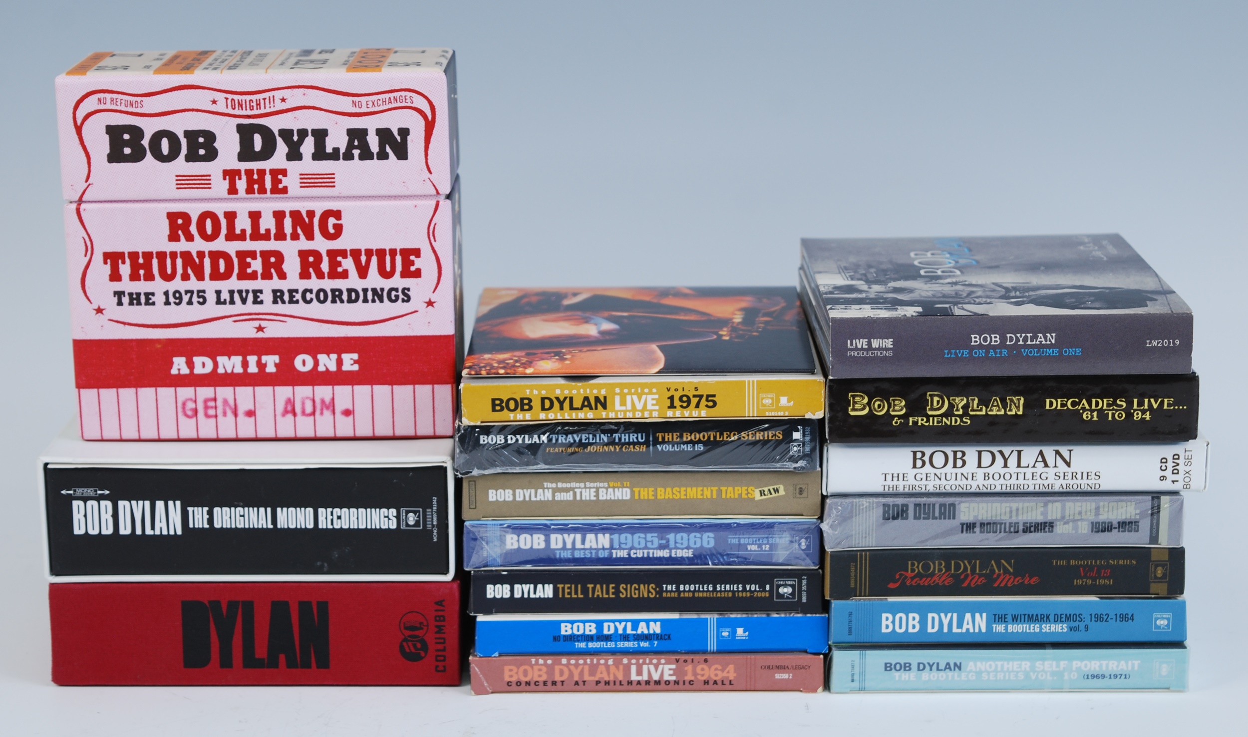 Lot 1077 - Bob Dylan, a collection of CD sets to