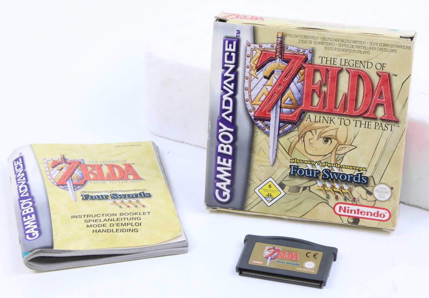 Lot 1780 - A Nintendo Gameboy Advance Legend of Zelda...