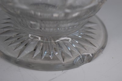 Lot 2077 - A late Victorian silver topped cut glass...