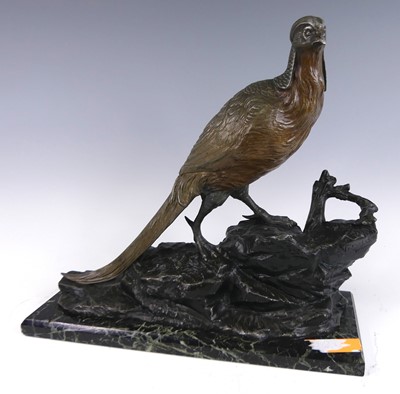 Lot 273 - After René André Varnier - a large patinated...