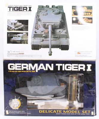 Lot 1965 - Radio Controlled Battle Tank group, to include...