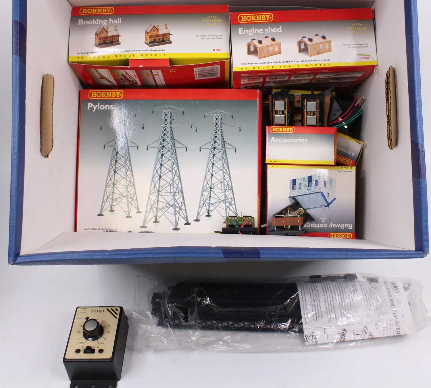 Lot 498 - Hornby accessories, contents of boxes not...