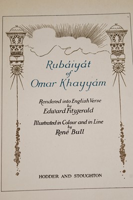 Lot 2038 - Bull René (illust): Rubaiyat of Omar Khayyam...