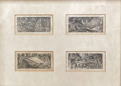 Lot 403 - Eric Ravillious (1903-1942) - Four engravings...