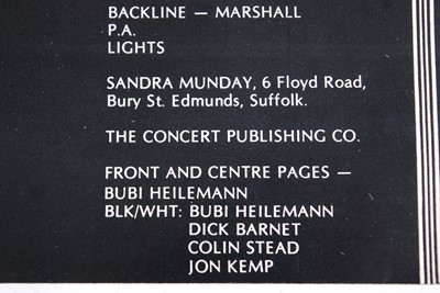 Lot 1130 - AC/DC, a concert programme from the "Dirty...