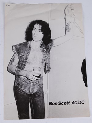 Lot 1130 - AC/DC, a concert programme from the "Dirty...