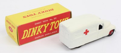 Lot 1450 - Dinky Toys, No.253 Daimler Ambulance, matt...