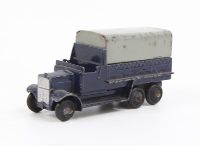 Lot 1114 - Dinky 151b 6 wheel covered wagon, comprising...