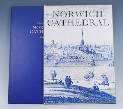 Lot 801 - Repton, John Adey: Norwich Cathedral at the...