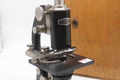 Lot 35 - A mid 20th century German microscope by P...