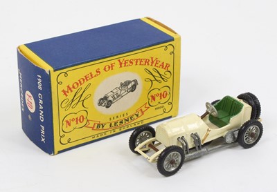 Lot 1442 - Matchbox Y10 model of a 1908 Grand Prix...