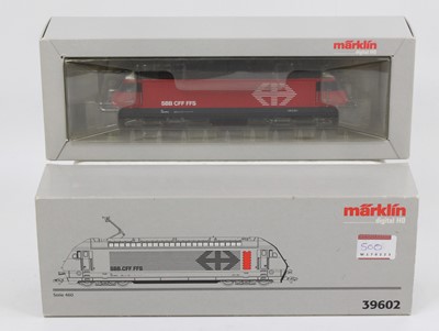 Lot 500 - Marklin digital H0 SBB-FFS Serie 460 Bo-Bo...