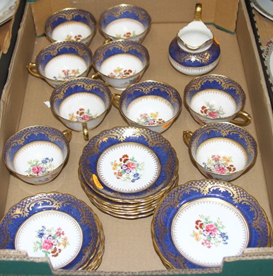 Lot 77 - A Mortlocks Limited floral and gilt decorated...