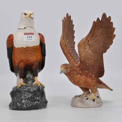 Lot 124 - A Beswick model of an eagle, height 16cm,...