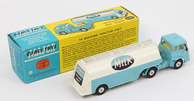 Lot 1513 - Corgi Toys, 1141, Milk Articulated Tanker,...