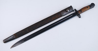 Lot 651 - An Australian 1907 pattern bayonet, the 43cm...