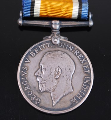 Lot 610 - A WW I British War medal, naming 7500. SPR. J....