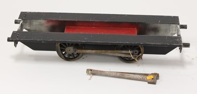 Lot 22 - 5 inch gauge 0-4-0 locomotive steam chassis...