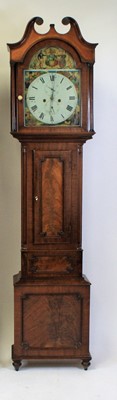 Lot 2641 - An early Victorian mahogany longcase clock,...