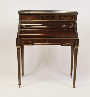 Lot 2489 - A circa 1900 French Empire style mahogany and...