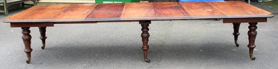 Lot 2705 - An early Victorian mahogany extending dining...