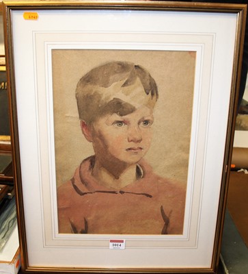 Lot 1014 - 20th century English school - portrait of a...