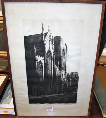 Lot 1015 - Alfred Blundell - The Cathedral of St James...