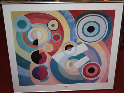 Lot 1024 - Robert Delaunay - Joie de Vivre, lithograph,...