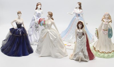 Lot 149 - A Coalport porcelain figure The Jubilee Ball,...