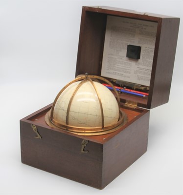 Lot 196 - A Kelvin Hughes star globe, circa 1975, housed...