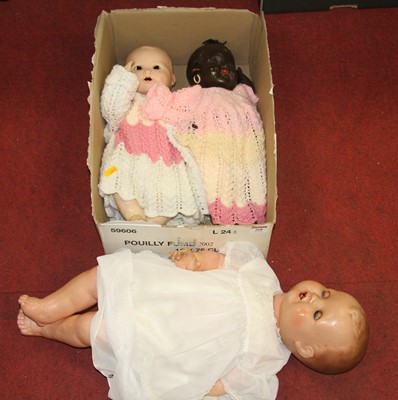 Lot 268 - Three 20th century celluloid dolls