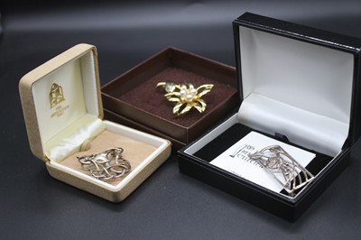 Lot 428 - After Charles Rennie Mackintosh - a silver...