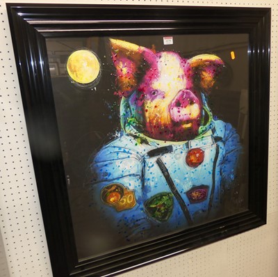 Lot 1179 - Patrice Murciano - Pig Astronaut, colour print...