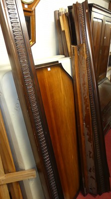 Lot 1187 - A contemporary hardwood double four-poster...