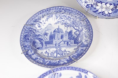 Lot 4040 - A William Walsh blue and white transfer...