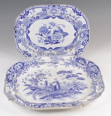 Lot 4027 - A Mason's blue and white transfer decorated...