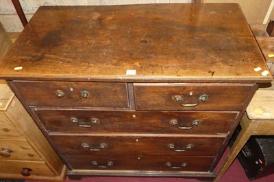 Lot 1455 - An early 19th century provincial elm and...