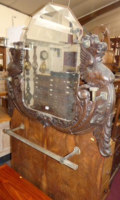 Lot 1460 - An unusual early 20th century carved walnut...