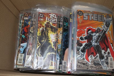 Lot 750 - A box of comic books, mainly DC