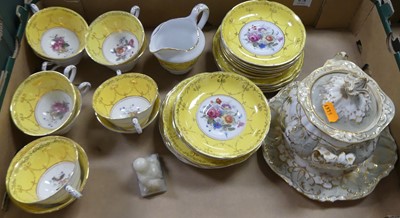 Lot 678 - A T Goode & Co part tea set, together with...